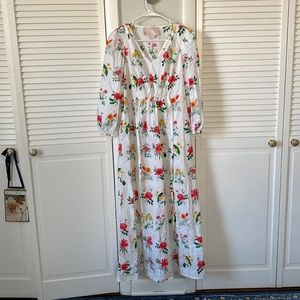 Gal Meets Glam Collection floral maxi dress, Size 2